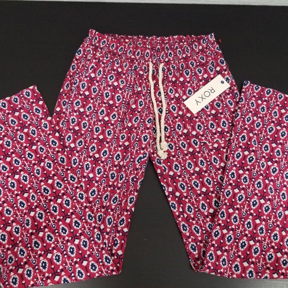 Roxy Bohemian Floral Pants xs NWT